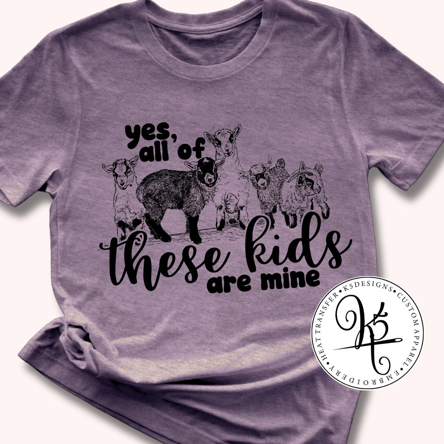 Yes All These Kids Are Mine / Adult / Short Sleeve