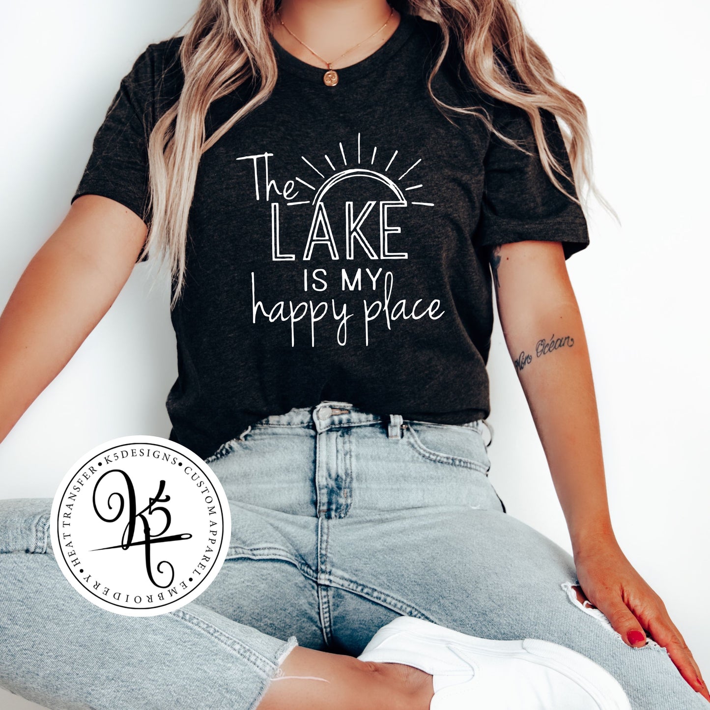 The Lake Makes Me Happy / Adult / Short Sleeve