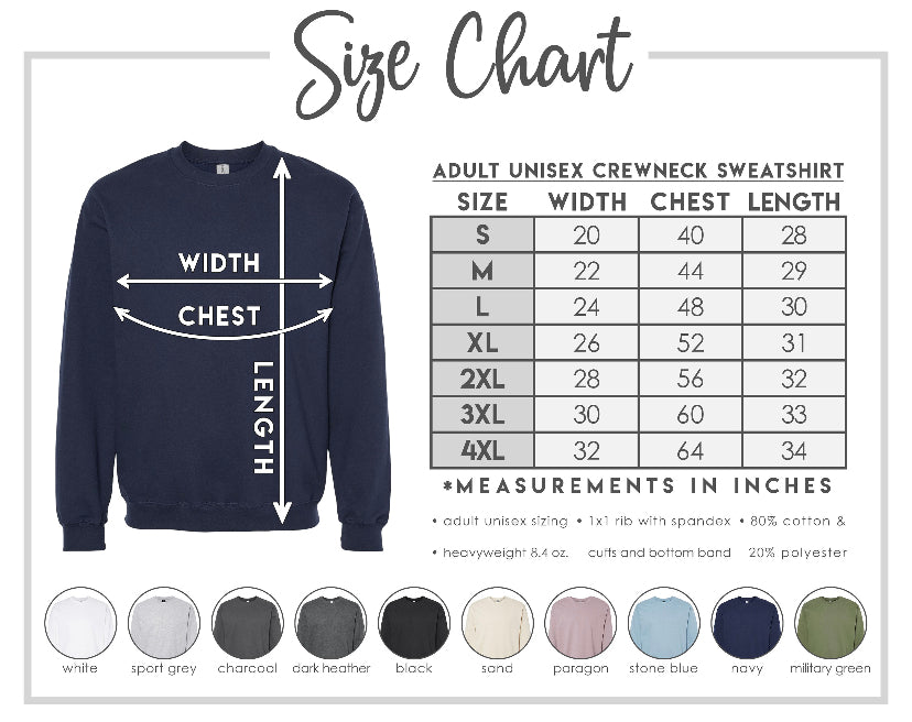 Lucky In Love / Crewneck / Adult