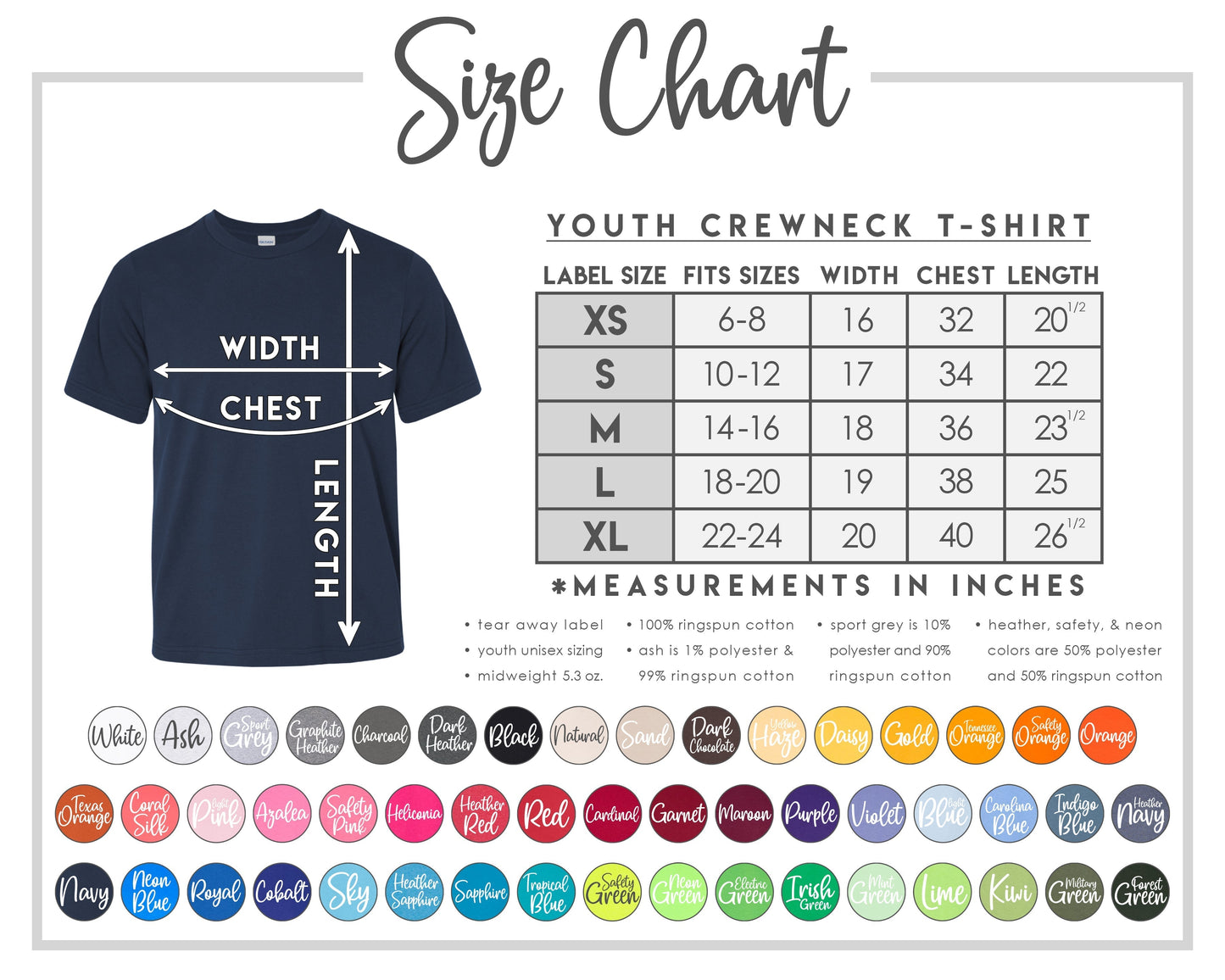 Storm Sport Grey Short Sleeve Tee Adult & Youth : TAT 10-14 business days from purchase date