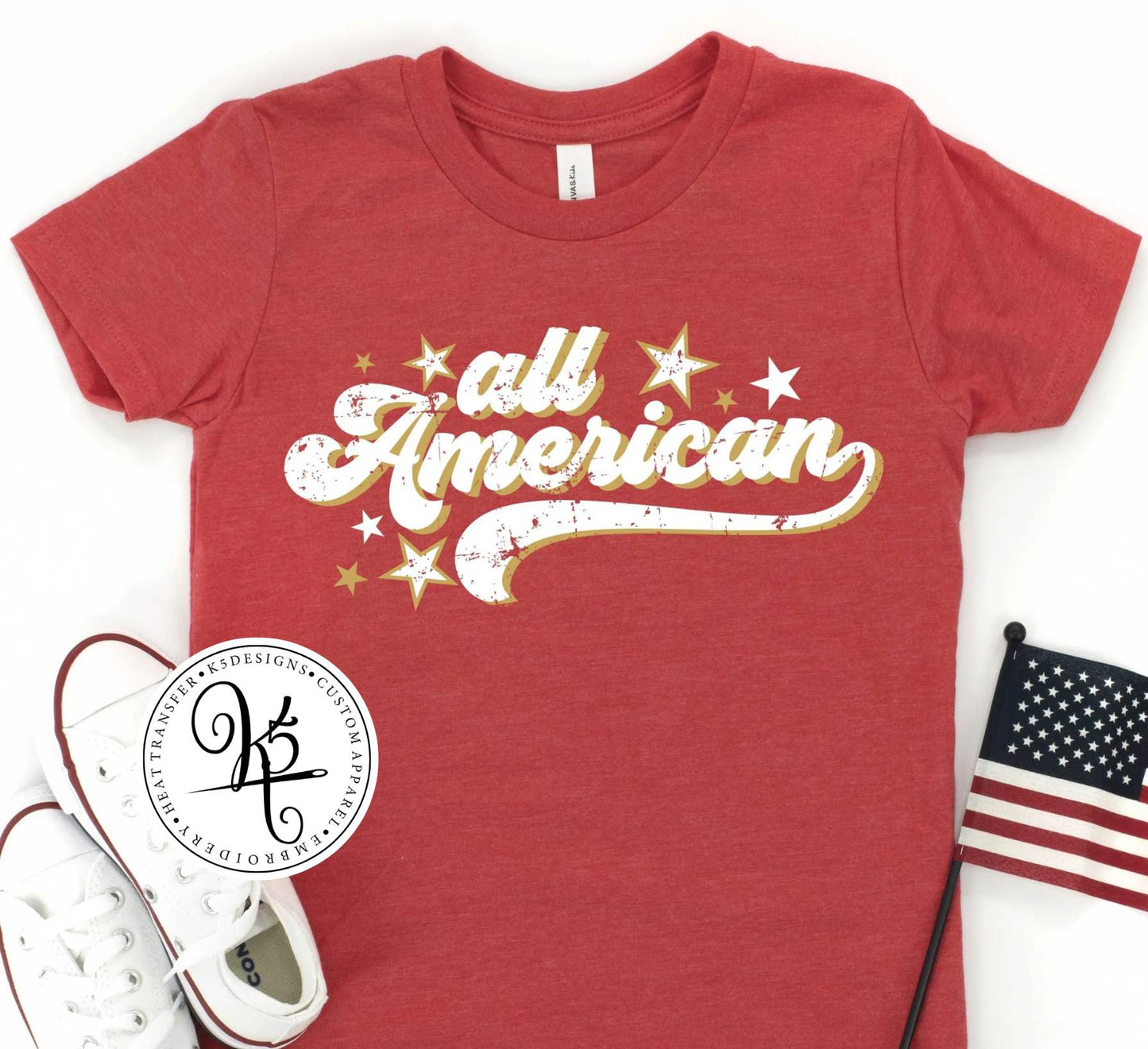 All American / Toddler / Youth / Adult / Short Sleeve