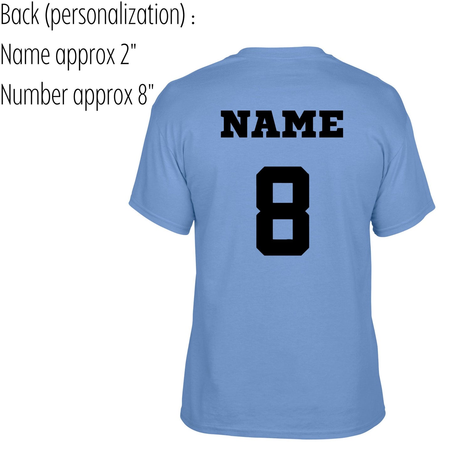 Storm White Short Sleeve Tee Adult & Youth : TAT 10-14 business days from purchase date