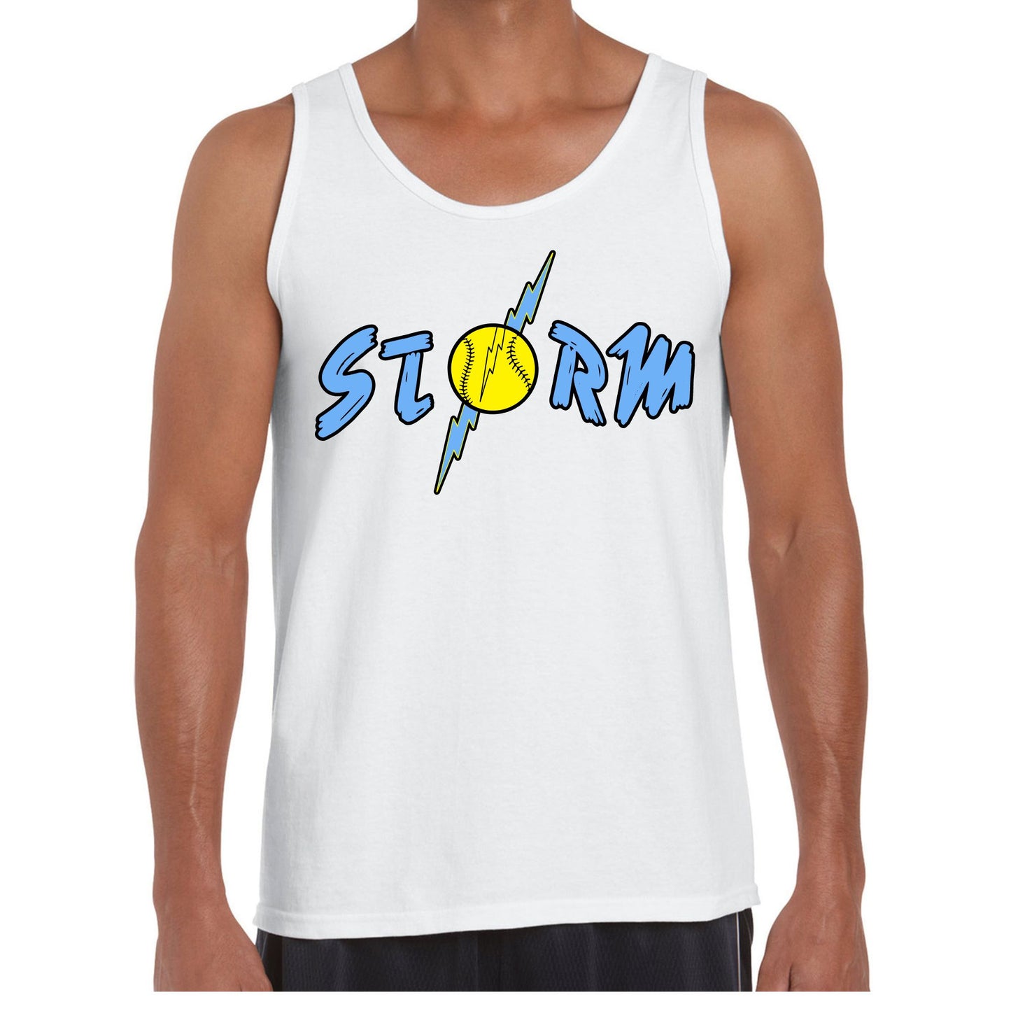 Storm White Unisex Tank Adult & Youth : TAT 10-14 business days from purchase date