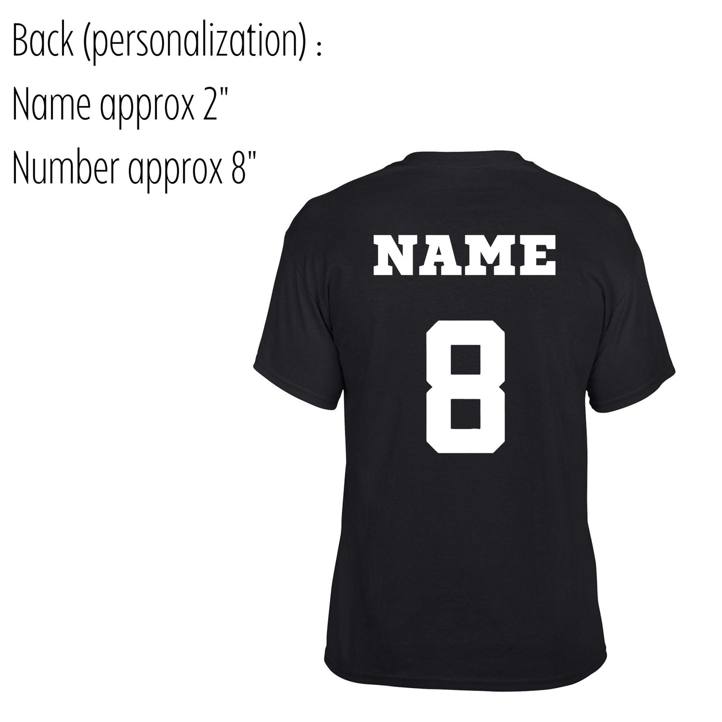 Storm Black Long Sleeve Adult & Youth : TAT 10-14 business days from purchase date