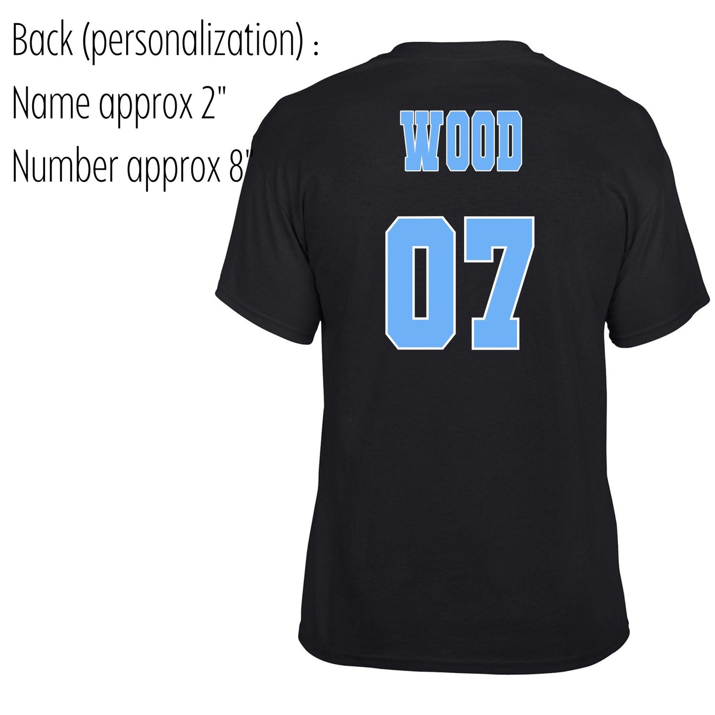 Storm Black Long Sleeve Adult & Youth : TAT 10-14 business days from purchase date