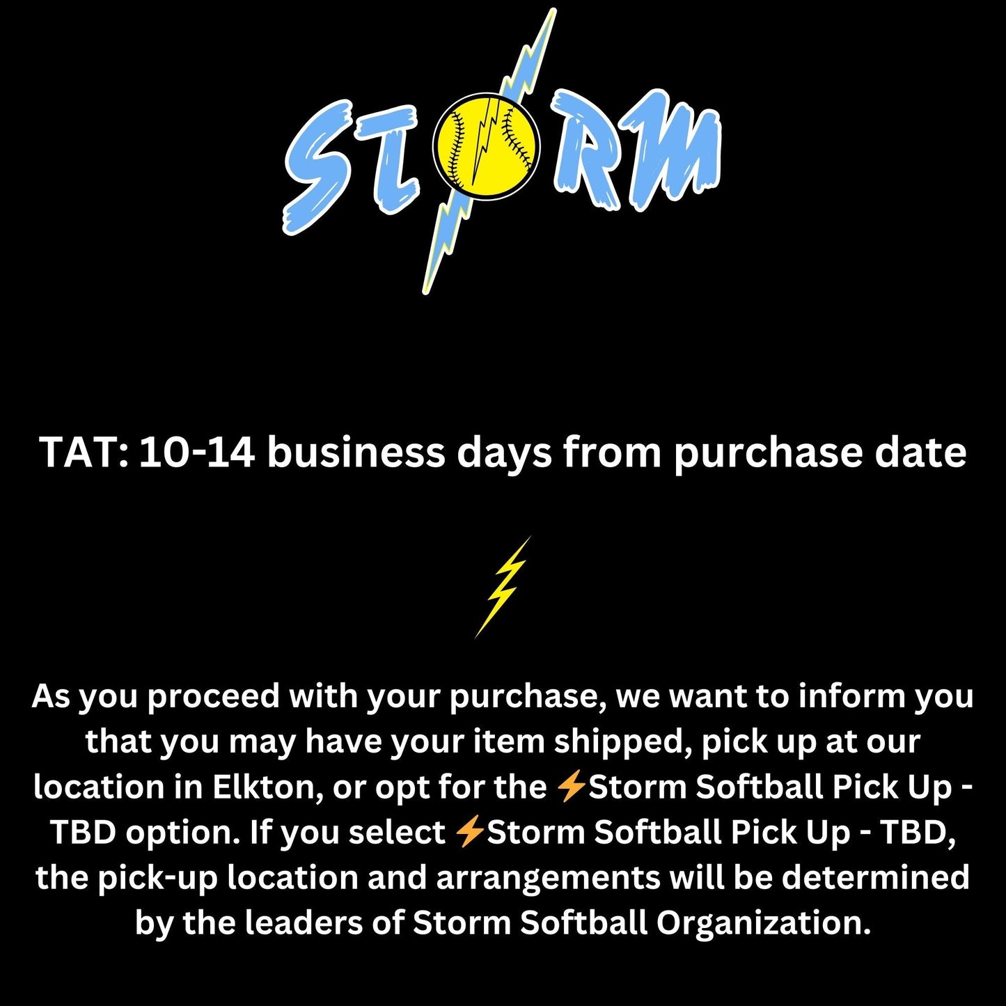 Storm Sport Grey Short Sleeve Tee Adult & Youth : TAT 10-14 business days from purchase date