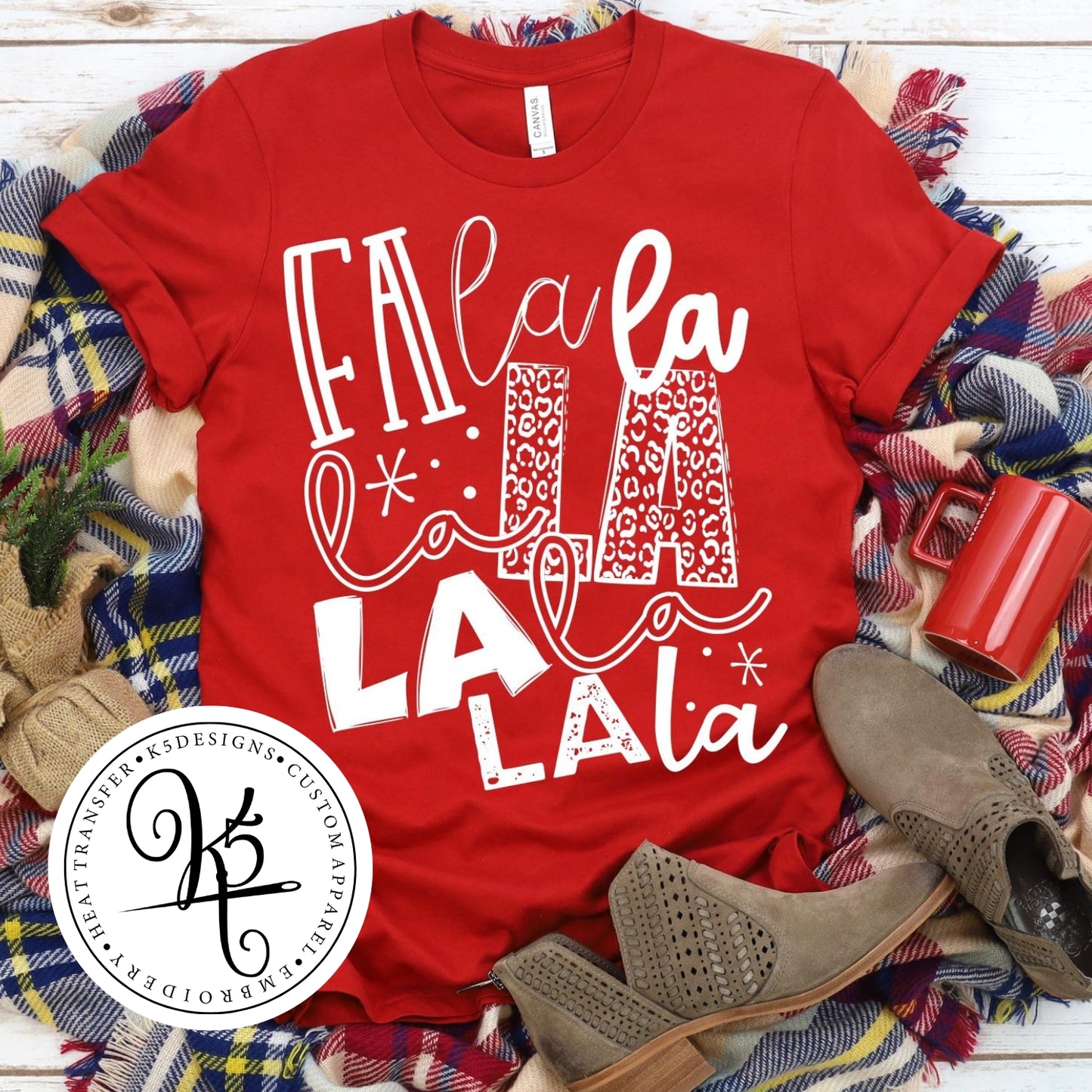 Fa la la la la / Adult / Short Sleeve