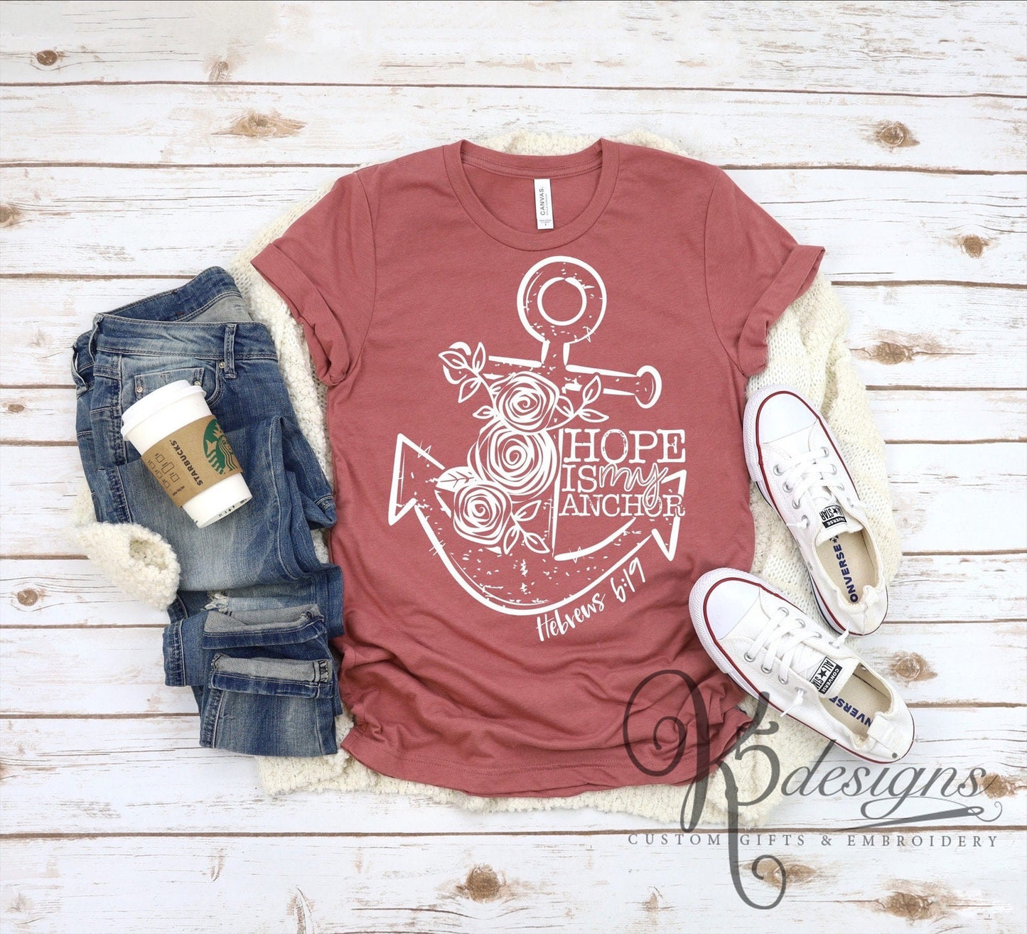 Hope Is My Anchor / Adult / Short Sleeve