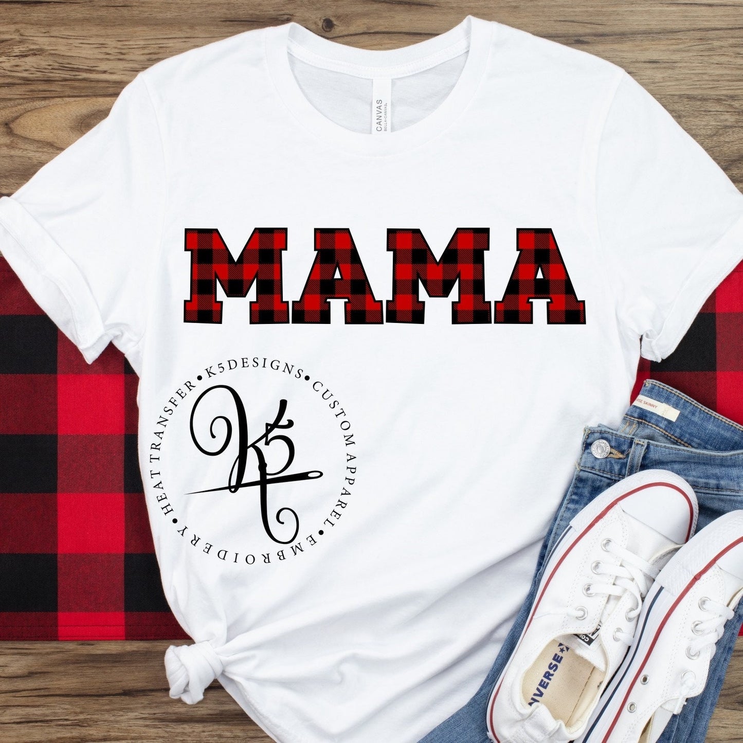 Mama & Mini Buffalo Plaid / Toddler / Youth / Adult / Short Sleeve
