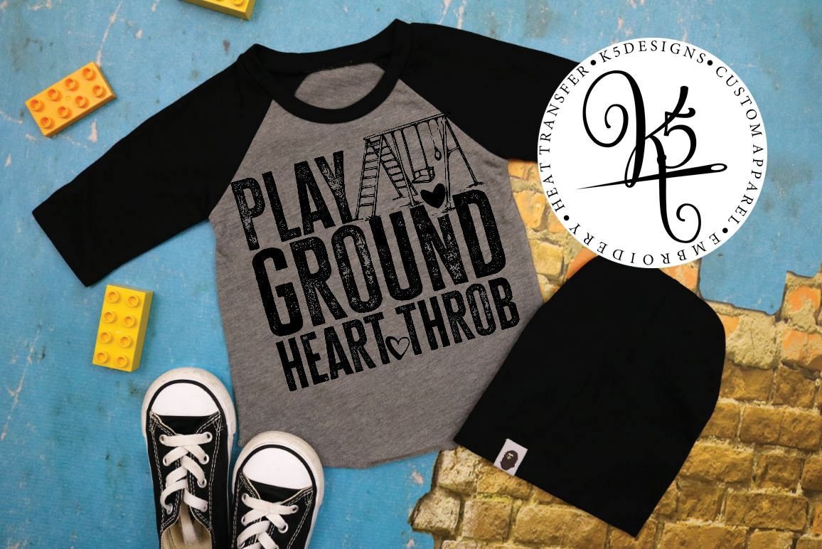 Playground Heartthrob / Raglan / Toddler / Youth