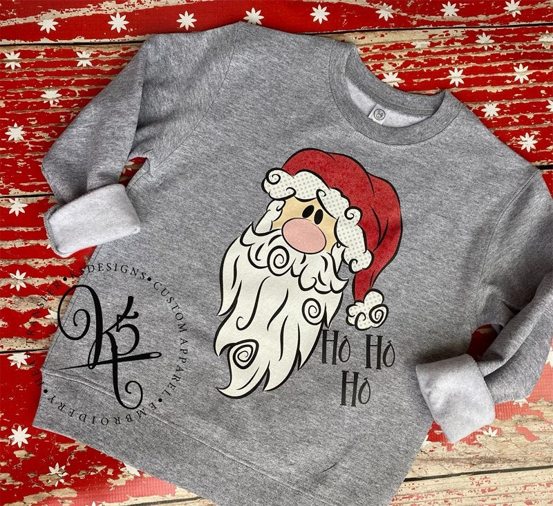 Santa Crewneck / Toddler / Youth