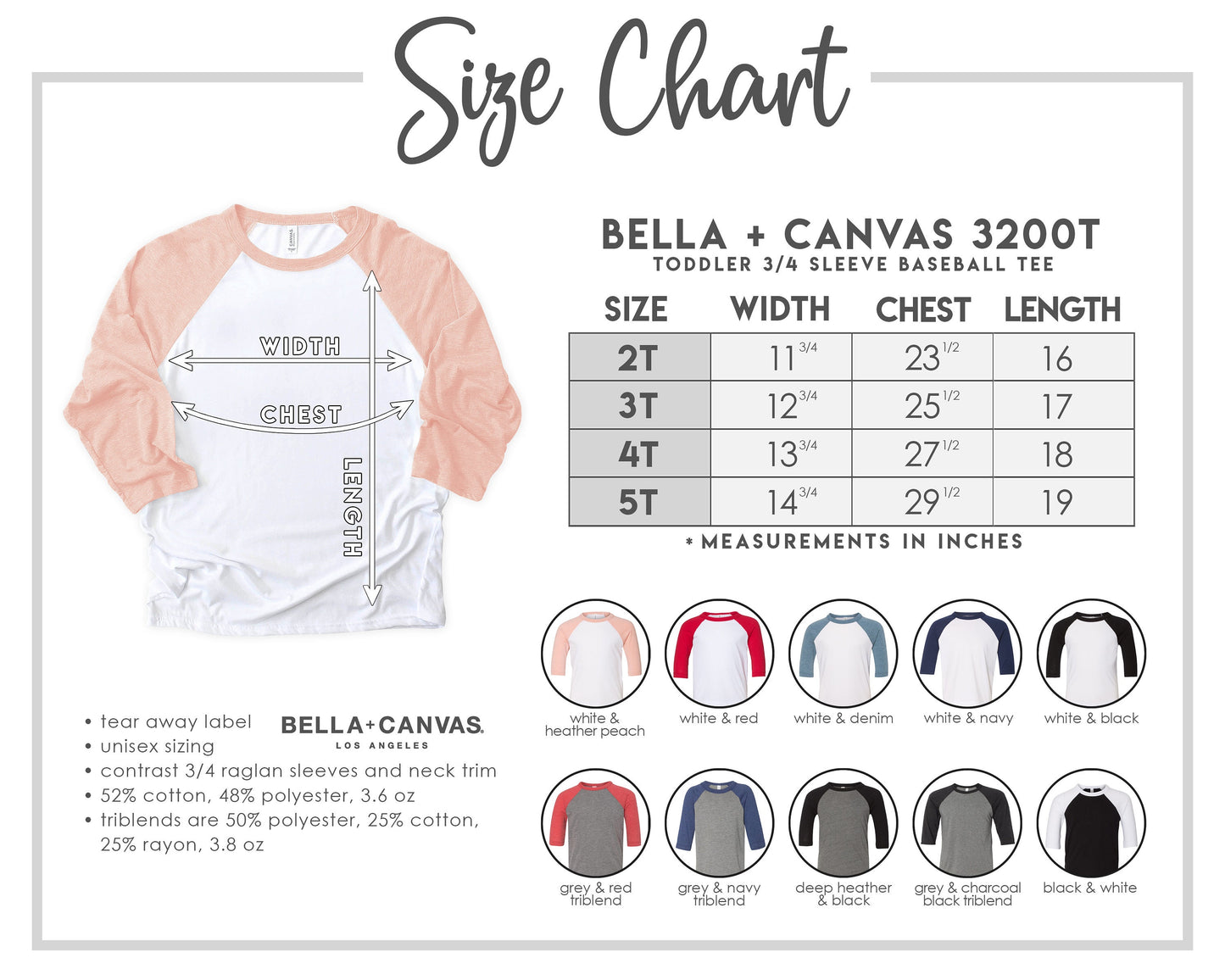 Too Cute For The Naughty List / Raglan / Toddler / Youth