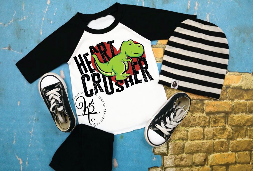 Heart Crusher / Raglan / Toddler / Youth