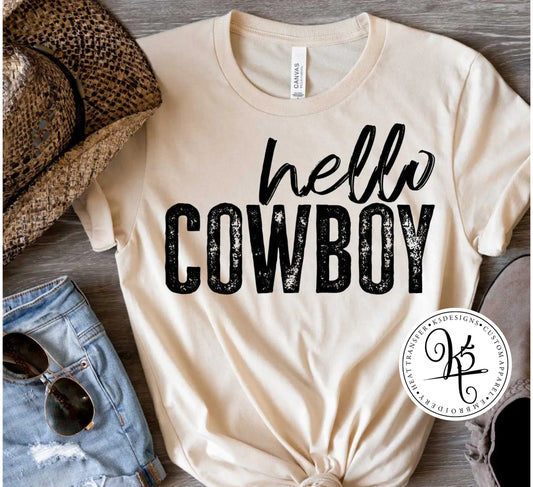 TShirt Tuesday Special / Hello Cowboy / Adult / Short Sleeve