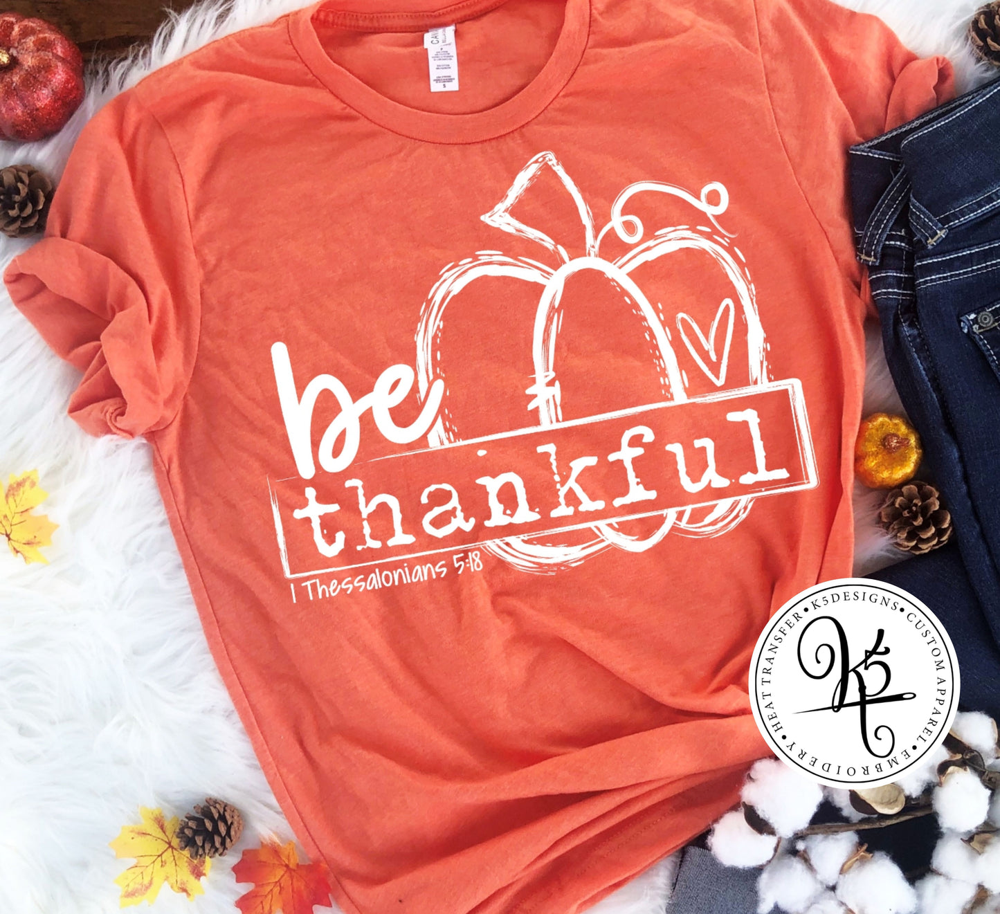 Be Thankful / Adult / Short Sleeve