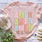 Amen He Is Risen / Adult / Heather Peach