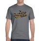 Zero Tolerance Charcoal BASEBALL Short Sleeve Tee Adult & Youth  : TAT 10-14 business days from purchase date