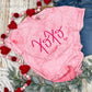 XOXO Embroidered Valentine Shirt | Comfort Colors Colorblast® Hibiscus