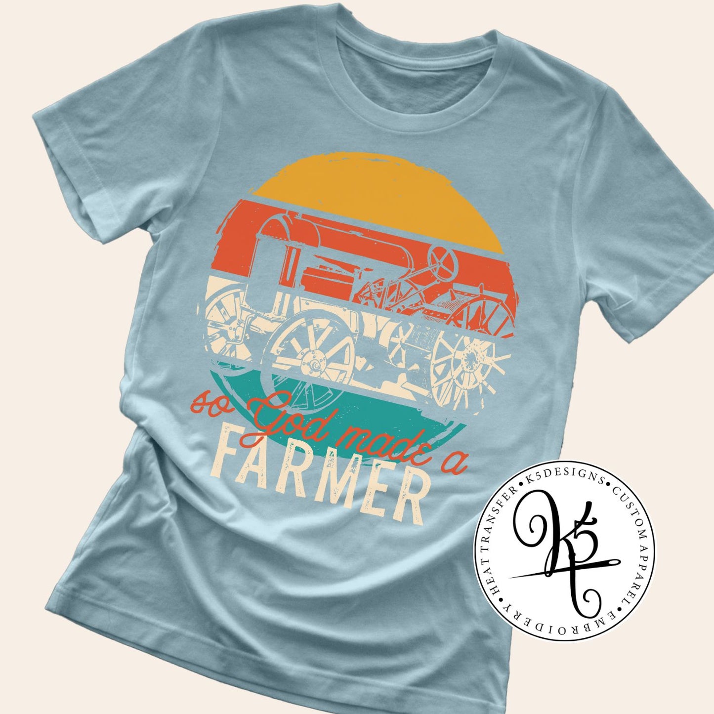 God Made A Farmer / Adult / Short Sleeve