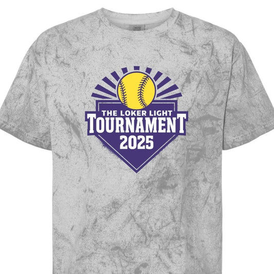 PRE ORDER - 💜 The Loker Light Softball Tournament Tee