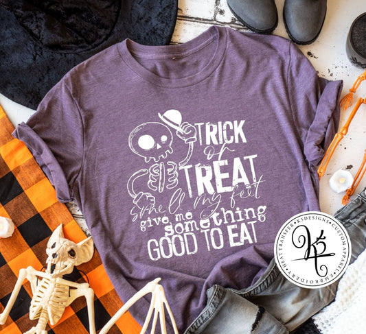 Trick Or Treat Smell My Feet / Adult / Short Sleeve