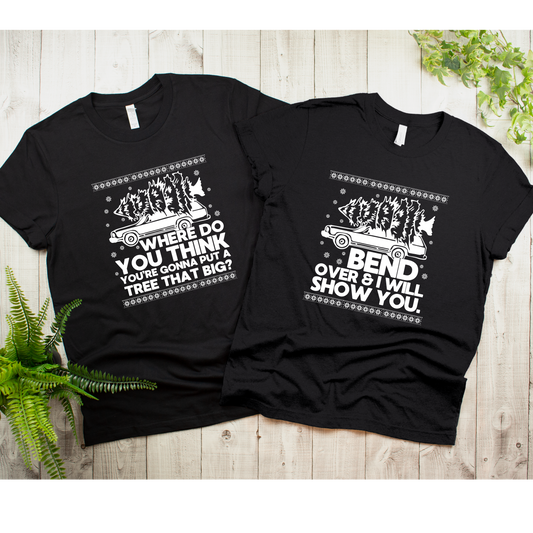 Funny Christmas - Couple Tees / Adult / Short Sleeve / Long Sleeve / Crewneck