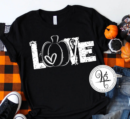 Love Pumpkin / Adult / Short Sleeve