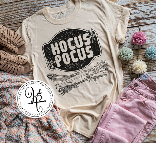 Hocus Pocus Broom Co / Adult / Short Sleeve