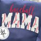 Baseball Mama Crewneck Sweatshirt / Embroidery / Adult