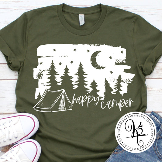 Happy Camper - Tent / Adult / Short Sleeve