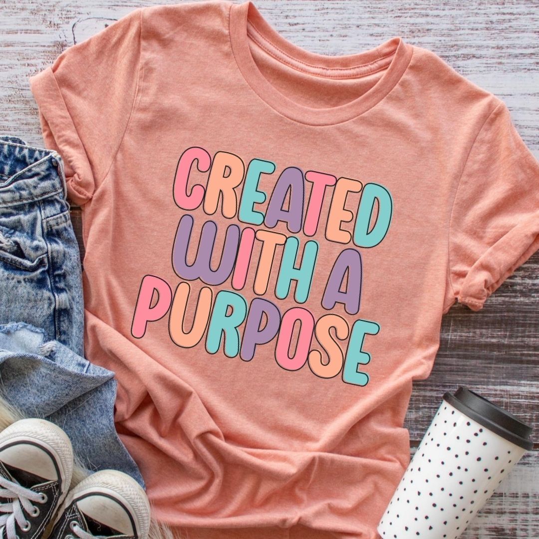 Created With Purpose / Adult / Youth / Toddler / Heather Peach