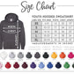Rec. Cheer Hoodie Adult & Youth : TAT 10-14 business days from purchase date