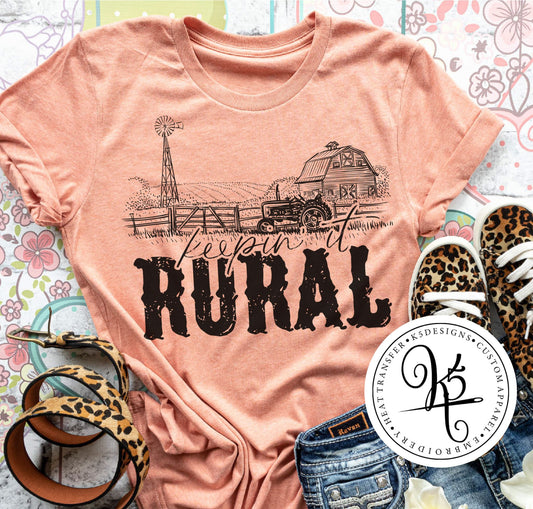 Keepin' It Rural / Adult / Short Sleeve