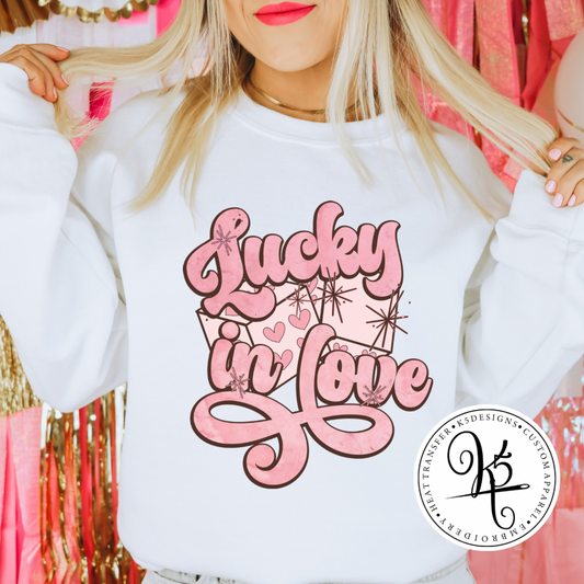 Lucky In Love / Crewneck / Adult