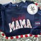 Baseball Mama Crewneck Sweatshirt / Embroidery / Adult