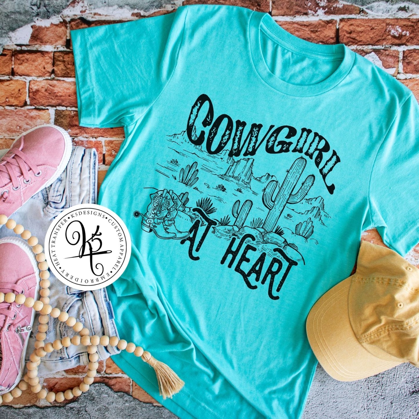 Cowgirl At Heart / Adult / Short Sleeve