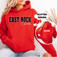 Rec. Cheer Hooded Sweatshirt Adult & Youth : TAT 10-14 business days from purchase date