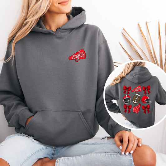 Rec. Cheer Hoodie Adult & Youth : TAT 10-14 business days from purchase date