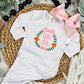 Pumpkin Monogram Baby Outfit | Personalized Fall Baby Girl Bodysuit | Embroidered Pumpkin Initial Outfit | Newborn Take Home Outfit