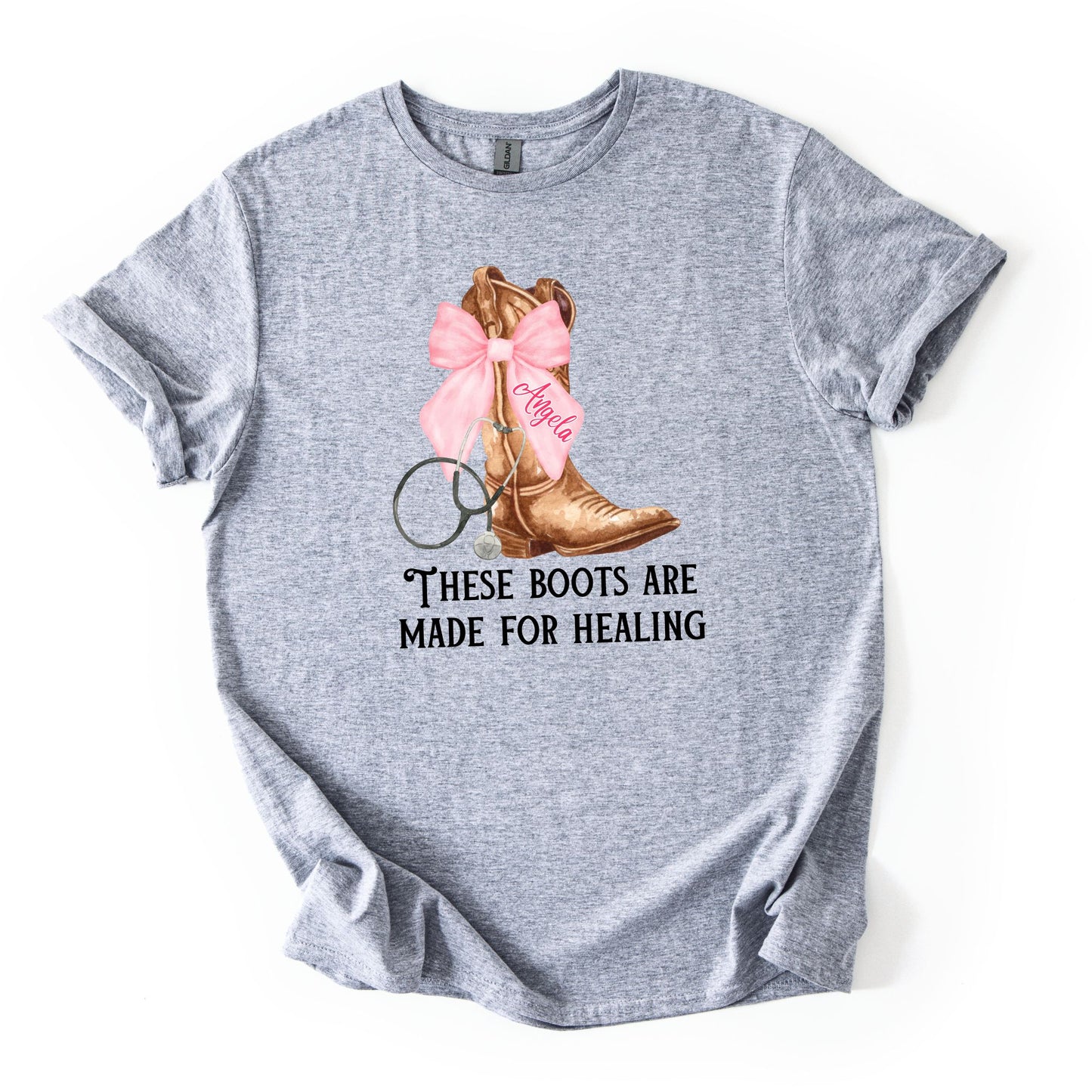 Support Angela - These Boots are made for Healing (Bow)