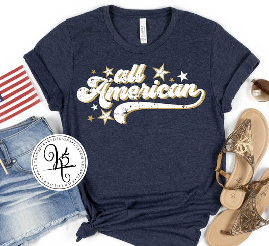 All American / Toddler / Youth / Adult / Short Sleeve