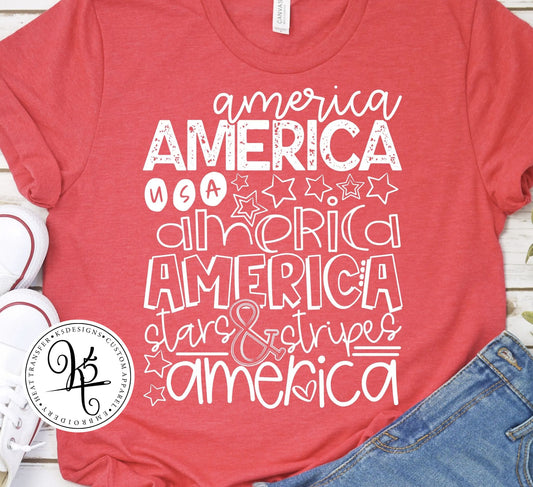 America / Adult / Short Sleeve