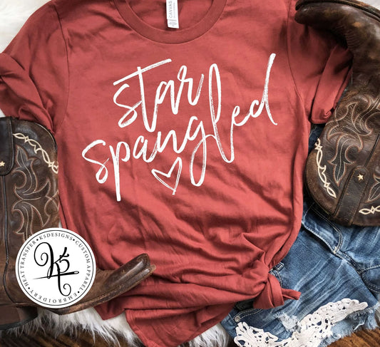 Star Spangled / Adult / Short Sleeve