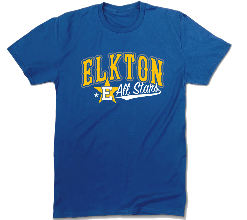 Elkton All Stars / Adult / Youth / Short Sleeve  **PLEASE have orders submitted ASAP to have BEFORE tournaments