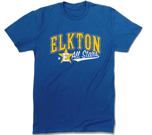Elkton All Stars / Adult / Youth / Short Sleeve  **PLEASE have orders submitted ASAP to have BEFORE tournaments