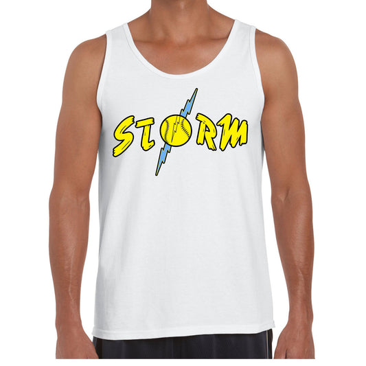 Storm White Unisex Tank Adult & Youth  : TAT 10-14 business days from purchase date