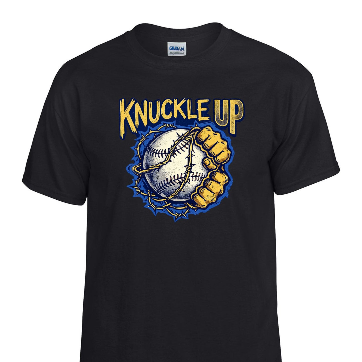 Knuckle Up - Grey/Black - Adult & Youth  : TAT 10-14 business days from purchase date