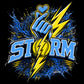 Storm Black Short Sleeve Tee Adult & Youth  : TAT 10-14 business days from purchase date