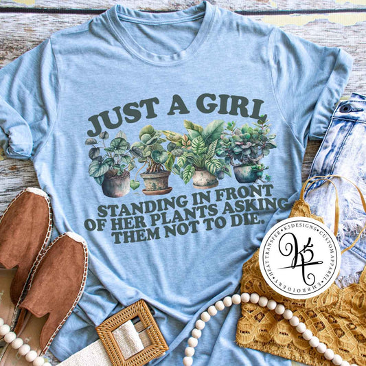 Just A Girl / Adult / Short Sleeve