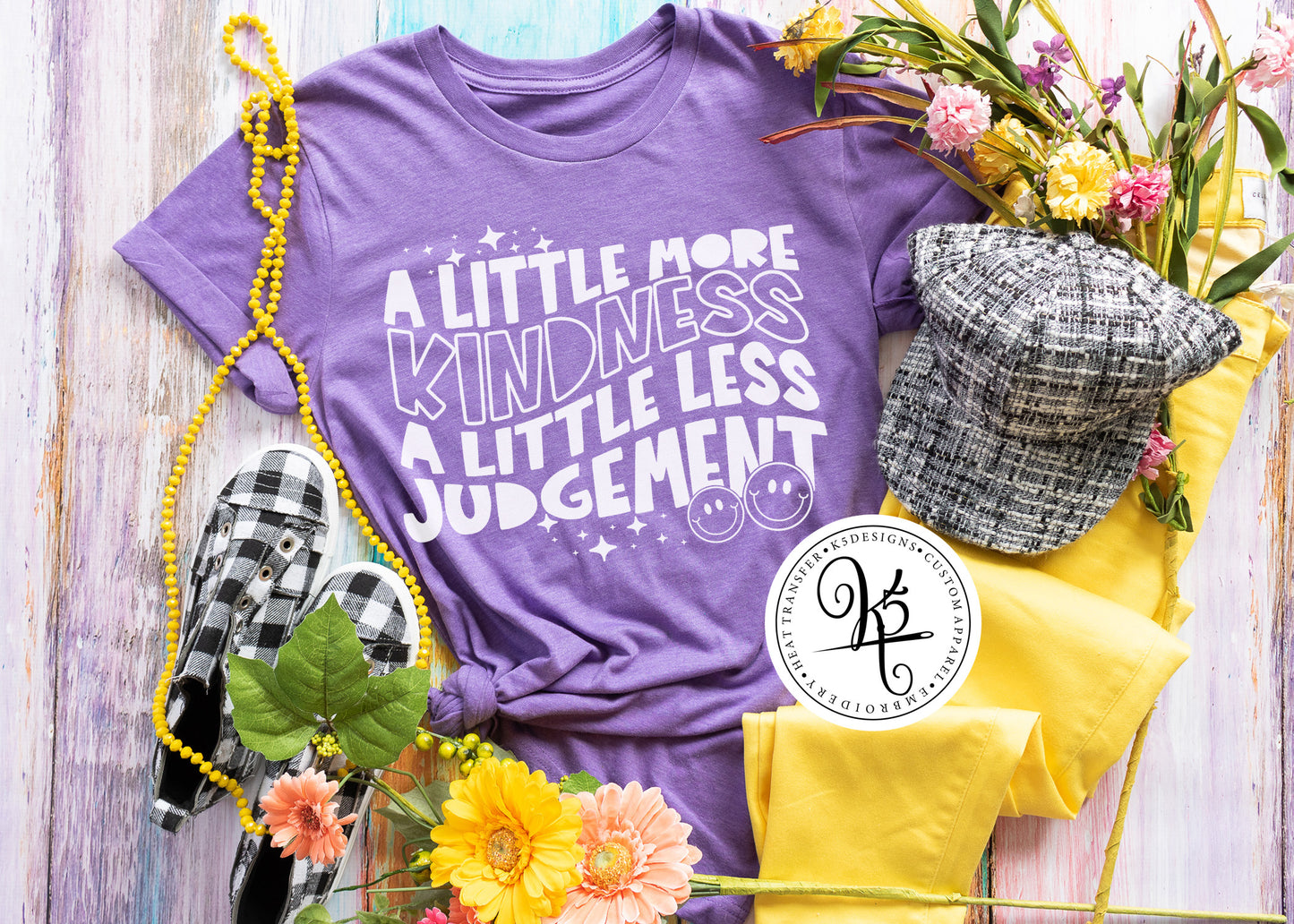 A Little More Kindness A Little Less Judgement / Adult / Short Sleeve